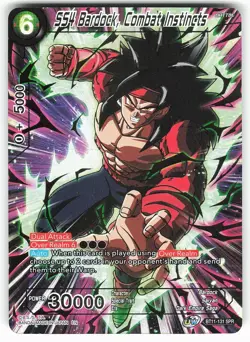 SS4 Bardock, Combat Instincts BT11-131 SPR Dragon Ball Super Card - Image 1