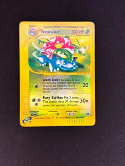 Venusaur Expedition Base Set Reverse Holo Pokemon Card 67/65 - Image 1