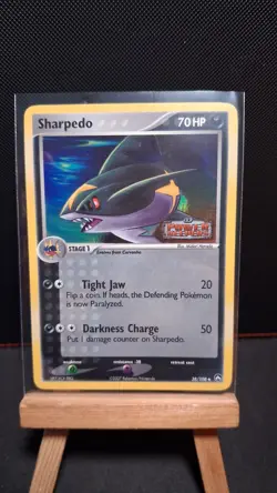 Sharpedo Power Keeper Stamp Holo 90/108 Pokemon Trading Card Game Nintendo RARE - Image 1