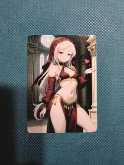 Double Sided Beautiful Waifu Card -Shalltear- Custom DIY Fan Art Card - Image 1