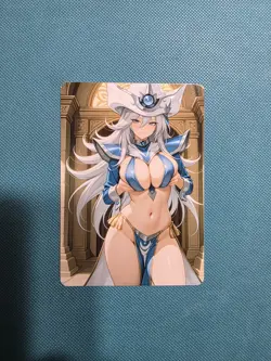 Double Sided Beautiful Waifu Card -Silent Magician-Custom DIY Fan Art Card - Image 1