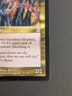 MTG Card - 1x Spined Sliver - Time Spiral - LP - Magic The Gathering - 101/121 - Image 4