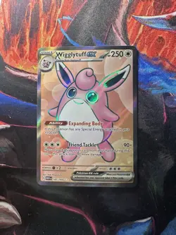 Wigglytuff ex 187/165 SV: Scarlet & Violet 151 - Pokemon Card - NM - Image 1