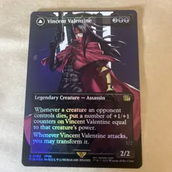 Vincent Valentine (Borderless) Final Fantasy Foil - Image 1