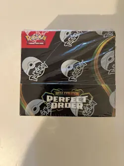 POKEMON MEGA EVOLUTION PERFECT ORDER FACTORY SEALED BOOSTER BOX NIB 36 PACKS!!!! - Image 1