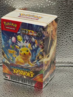 Pokemon Scarlet and Violet Surging Sparks Build and Battle Box [SV08] Sealed - Image 1