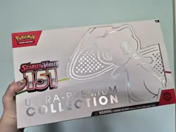 Pokemon TCG Scarlet Violet Mew Ultra Premium Collection 151 OPENED Promos Sealed 820650853203 - Image 1