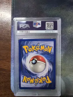 Pokemon 1999 Abra Base Set 1st Edition Shadowless PSA 9 MINT - Image 2