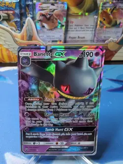 Pokemon TCG Sun & Moon Celestial Storm - Banette GX 66/168 - NM - Image 1