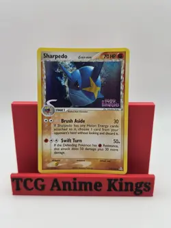 Pokemon Sharpedo Holo Stamped Delta Species EX Holon Phantoms 53/110 - Image 1