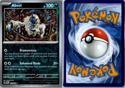 Absol Paradox Rift 113/182 Uncommon Reverse Holo Near Mint - Image 3