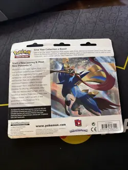 Pokemon Sword & Shield Galarian Ponyta 3-Pack Booster Blister Set Factory Sealed - Image 2