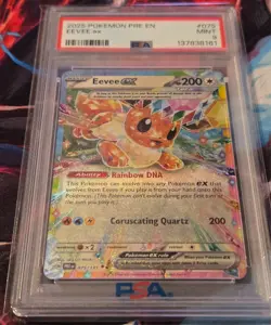 Pokemon TCG Prismatic Evolutions Eevee EX 075/131 PSA 9 - Image 2