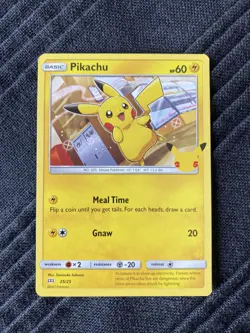 2021 Pokemon 25th Anniversary Pikachu Non Holo McDonalds 25/25 - Image 1