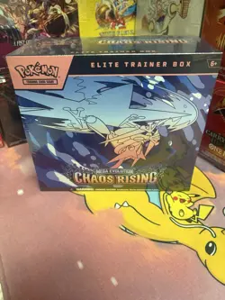 Pokemon Mega Evolution Chaos Rising Elite Trainer Box - Factory Sealed - Image 1
