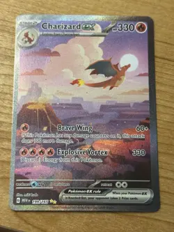 Pokemon TCG Charizard EX 199/165 Scarlet & Violet 151 SIR (Near Mint) - Image 1