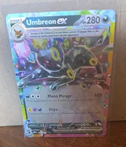 Pokemon Umbreon ex Full Art Holo Double Rare Sv: Prismatic Evolutions 280 HP - Image 1