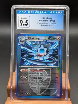 2013 Pokemon Plasma Storm Klinklang Reverse Holo #90 CGC Gem Mint 9.5/10 - Image 1