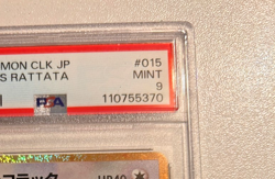 Lt Surge's Rattata 015/032 Pokemon TCG Classic Blastoise Pokemon Japanese PSA 9 - Image 5