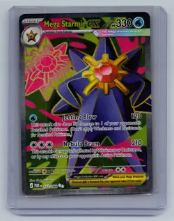 Mega Starmie ex 102/088 Ultra Rare Perfect Order Pokemon Holo NM/M - Image 1