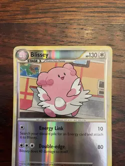 Blissey 36/123 Reverse Holo Pokemon — HeartGold & SoulSilver 2010 — Near Mint - Image 2