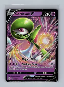 Gardevoir V 016/073 Holo V Rare Champion's Path Pokemon Lightly Played - Image 1