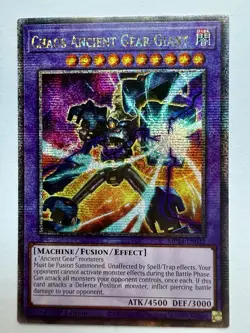 Yu-Gi-Oh Chaos Ancient Gear Giant MP24-EN042 QCR Quarter Century Rare - Image 1