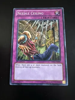 YuGiOh Needle Ceiling BP01-EN094 Starfoil Rare 1st Edition - Image 1
