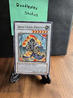Iron Chain Dragon Rare Unlimited Near Mint CSOC-EN040 Crossroads of Chaos - Image 1