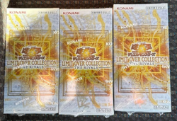 3 Box Yu-Gi-Oh! LIMIT OVER COLLECTION THE RIVALS with shrink - Image 1