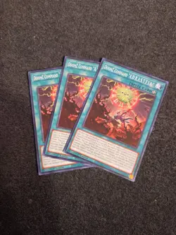YUGIOH x3 BLZD-EN058 DOOMZ COMMAND "A.D.R.A.S.T.E.I.A." - COMMON 1st ED - Image 1