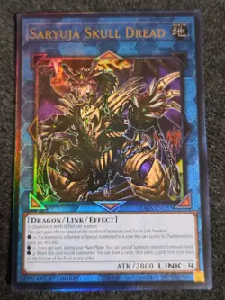 Yugioh Saryuja Skull Dread RA05-EN053 Ultimate Rare 1st Edition - Image 1