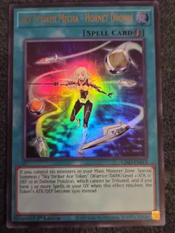 Sky Striker Mecha Hornet Drones L26D-ENS13 Ultra Rare NM/M Yugioh - Image 1