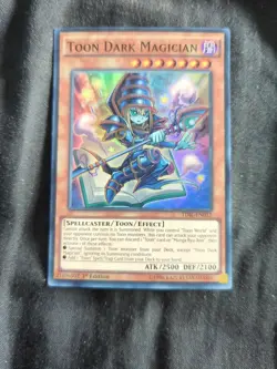 Toon Dark Magician TDIL-EN032 Super Rare 1st Edition Near Mint Yugioh - Image 1