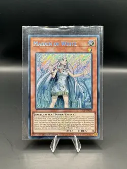 Yu-Gi-Oh! Maiden of White 25LP-EN018 Emblazoned Secret Rare Limited Edition NM - Image 1