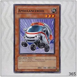 Ambulanceroid - POTD-EN009 - Common 1st Edition Yugioh - Image 1