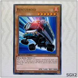 Rescueroid - SGX2-ENB12 - Common 1st Edition Yugioh - Image 1