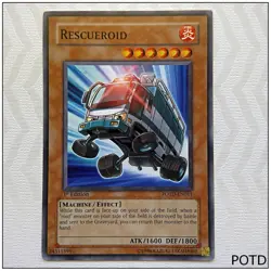 Rescueroid - POTD-EN011 - Common 1st Edition Yugioh - Image 1