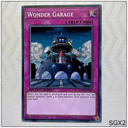 Wonder Garage - SGX2-ENB19 - Common 1st Edition Yugioh - Image 1