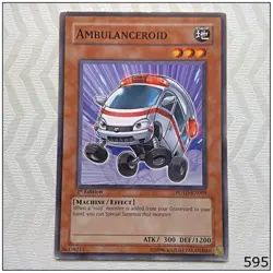 Ambulanceroid - POTD-EN009 - Common 1st Edition Yugioh - Image 1