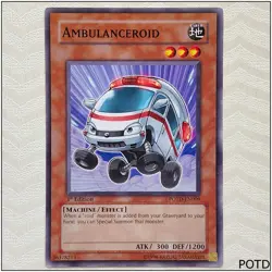 Ambulanceroid - POTD-EN009 - Common 1st Edition Yugioh - Image 1