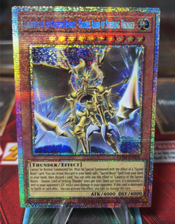 YuGiOh Calamity of the Sacred Beasts-Hamon Lord CORI-EN006 Starlight Rare NM - Image 1