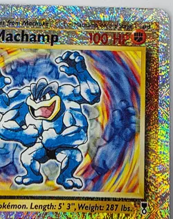 2002 Machamp 15/110 Holo Rare Legendary Collection Pokemon Reverse Holo MP / HP - Image 5