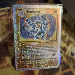 Pokemon Legendary Collection Reverse Holo Machamp 15/110. MP-HP 2002 - Image 1