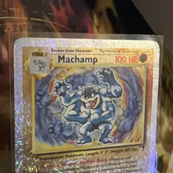 Pokemon Legendary Collection Reverse Holo Machamp 15/110. MP-HP 2002 - Image 2