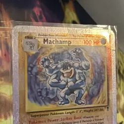Pokemon Legendary Collection Reverse Holo Machamp 15/110. MP-HP 2002 - Image 3