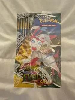 Pokemon TCG Sword &Shield Evolving Skies Booster Box FACTORY SEALED ACRYLIC CASE - Image 3
