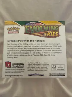 Pokemon TCG Sword &Shield Evolving Skies Booster Box FACTORY SEALED ACRYLIC CASE - Image 4