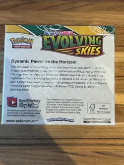 POKEMON SWORD & SHIELD TCG EVOLVING SKIES BOOSTER BOX SEALED W ACRYLIC CASE - Image 3
