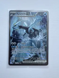 Pokemon TCG Black Bolt Kyurem EX Card 165/086 Sir - Image 1